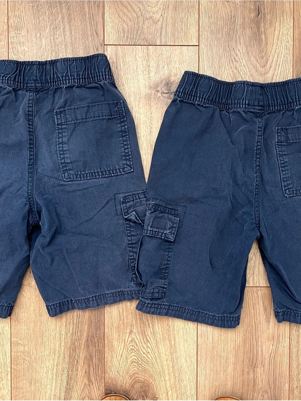 The Children's Place Navy Cargo Pull-On Shorts
